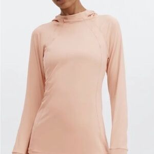 Fabletics Peach Vada Long Sleeve Hoodie